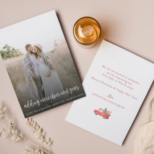 Carte De Remerciements Ajoutez Plus De Chance L'Année Prochaine Pregnancy
