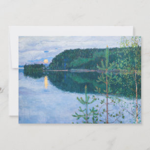 Carte De Remerciements Akseli Gallen-Kallela - Nuit de printemps