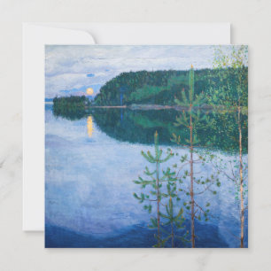 Carte De Remerciements Akseli Gallen-Kallela - Nuit du printemps