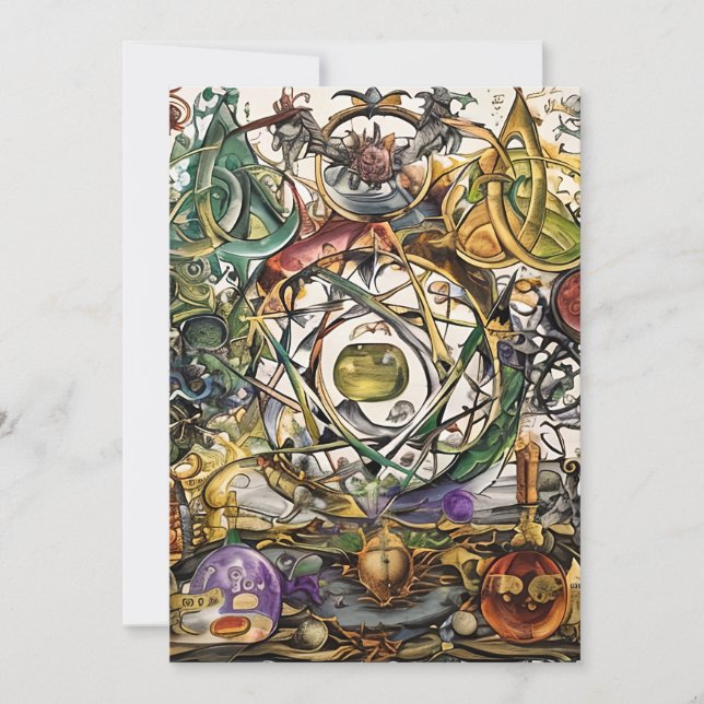 Carte De Remerciements Alchimie du superconscient (Devant)