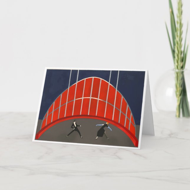 Carte De Remerciements Alexandra Exter (Devant)