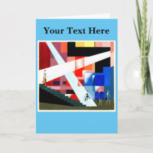 Carte De Remerciements Alexandra Exter