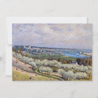 Alfred Sisley - Terrasse à Saint-Germain, Printemp
