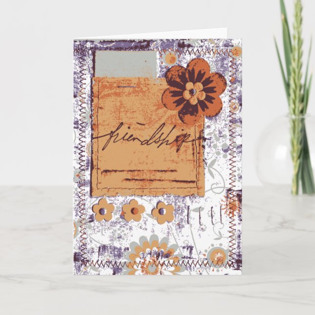 Carte De Remerciements Amitié (Devant)