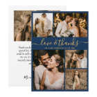 Amour et Remerciements Écriture Photo Collage Mari