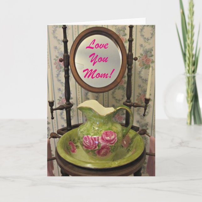 Carte De Remerciements Amour pour maman (Devant)