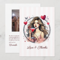 Amour & Remerciements Ivre d'amour Martini romanti