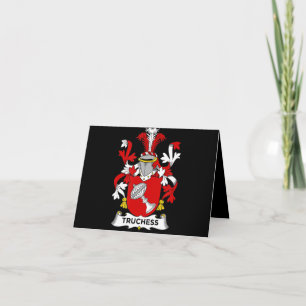 Carte De Remerciements Amoureux des échecs Armoiries de Truchess - Armo