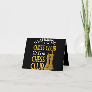 Carte De Remerciements Amoureux des échecs Ce Qui Se Passe À Chess Club
