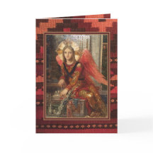 Angel avec harpe, instructions & Esprit Good Morni