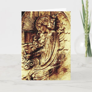 Carte De Remerciements Angel Engraving All Occasion Grey Card