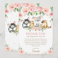 Animaux australiens Blush rose Floral Birthday Bab