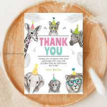 Animaux en fête | Anniversaire d'animal sauvage