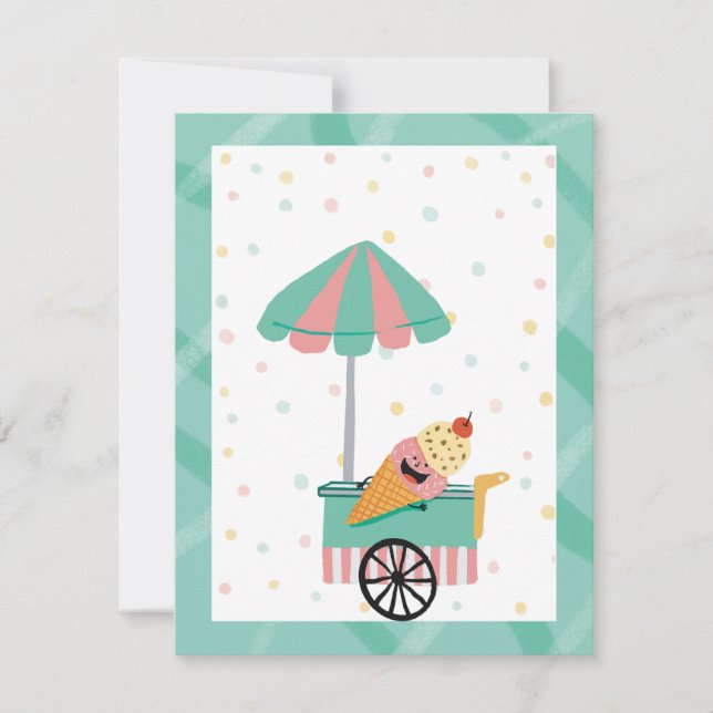 Carte de remerciements Anniversaire de enfant de l (Devant)