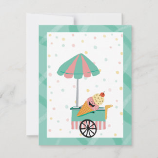 Carte de remerciements Anniversaire de enfant de l