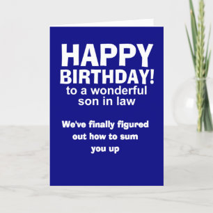 Carte De Remerciements anniversaire de naissance