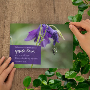 Carte De Remerciements Appréciation de l'enseignant Fleur sauvage jaune A