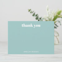 Aqua Blue Simple Modern Cute Baby shower personnal