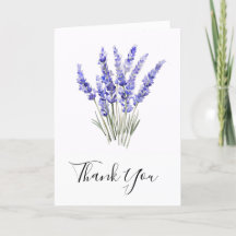Aquarelle simple Lavender Sprigs Fleurs