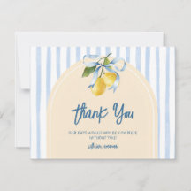 Arc Un Tout Petit Citron Agrumes Baby Shower