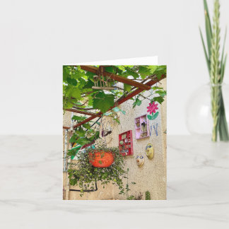 Carte De Remerciements Art domestique palestinien
