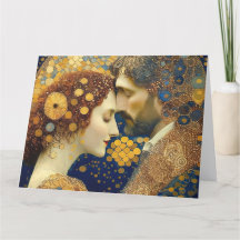 Art Nouveau A Couple In Love 