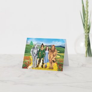 Carte De Remerciements Assistant Classique D'Oz™   Joyeux anniversaire