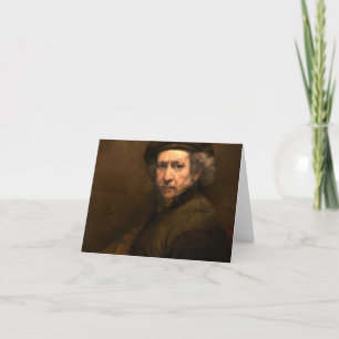 Carte De Remerciements Autoportrait, 1659 par Rembrandt van Rijn