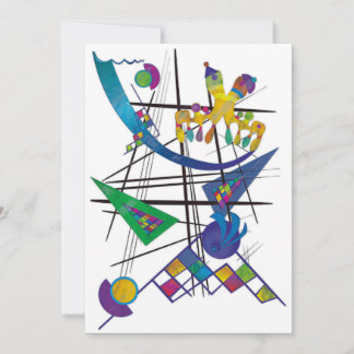 Carte De Remerciements Avec amour pour Kandinsky