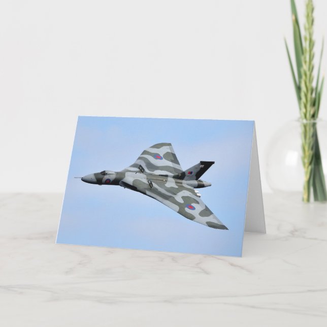 Carte De Remerciements Avro Vulcan B.2 (Devant)