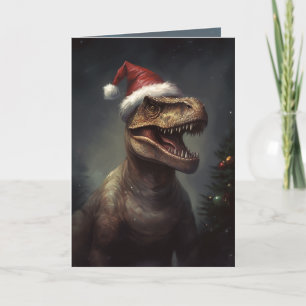 Carte De Remerciements Ayez-Vous Un Noël Préhistorique !