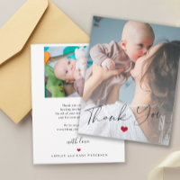Baby shower 2 photos script simple moderne