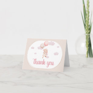 Carte De Remerciements Baby Shower Agneau Mignon