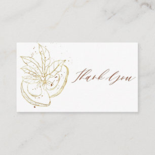 Carte de remerciements Baby shower Avocado