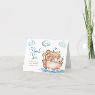 Carte De Remerciements Baby shower Boho neutre entre hommes et femmes sur