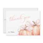 Baby shower Citrouille de la Bow rose Coquette