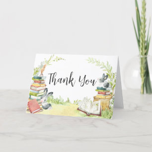 Carte De Remerciements Baby shower de nouveau chapitre Storybook