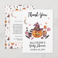 Baby shower d'Halloween Jack-O-Lantern