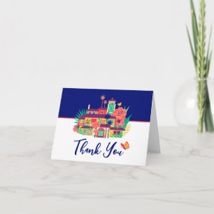 Carte De Remerciements Baby shower Encanto Magique Casa Madrigal