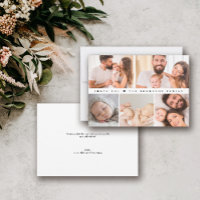 Baby shower Photo Collage simple