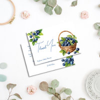 Baby shower sucré aux bleuets