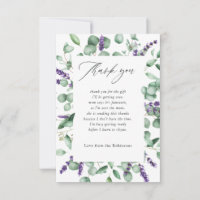 Baby shower vert Eucalyptus Lavender
