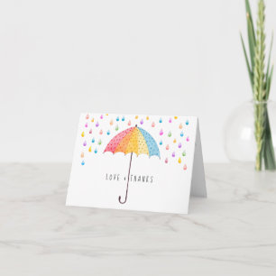 Carte De Remerciements Baby Sprinkle   Remerciements pour la fête de bébé