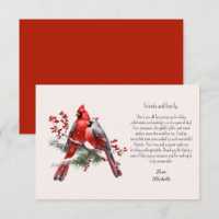 Baies de cardinaux rouges Anniversaire