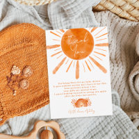Bain de soleil bohème arc-en-ciel orange baby show