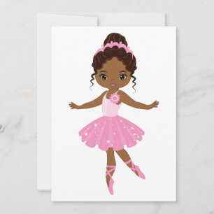Carte De Remerciements Ballerina