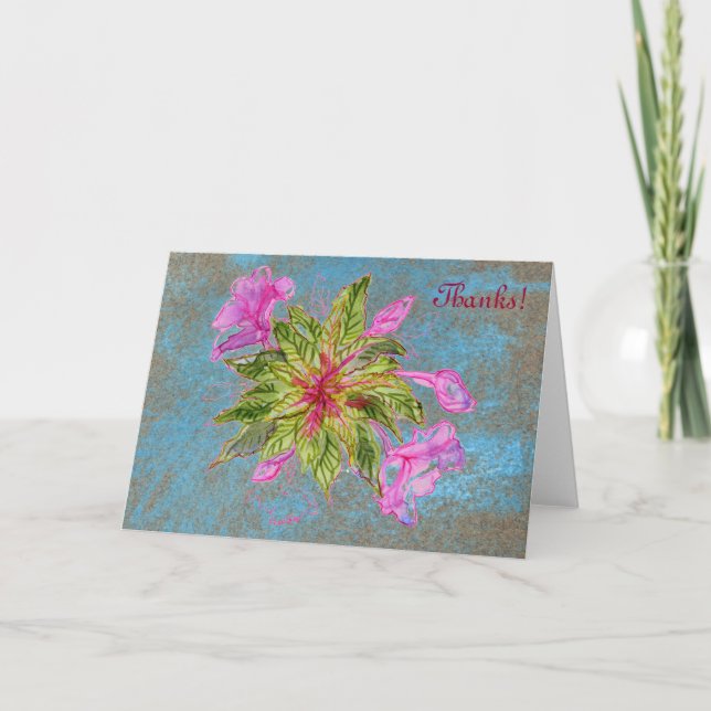 Carte De Remerciements Balsam Bouquet (Devant)