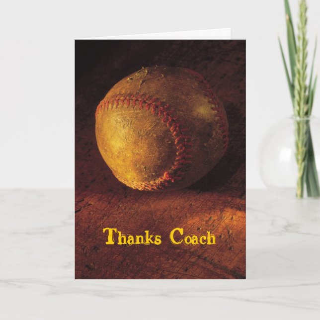 Carte De Remerciements Base-ball - équipe - Sports - Card (Devant)