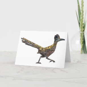 CARTE DE REMERCIEMENTS BASSIN ROADRUNNER DANS LE NOUVEAU MEXIQUE SOLEIL