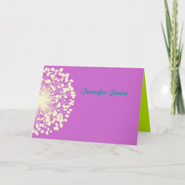 Carte de remerciements Bat mitzvah circulaire Retr (Devant)